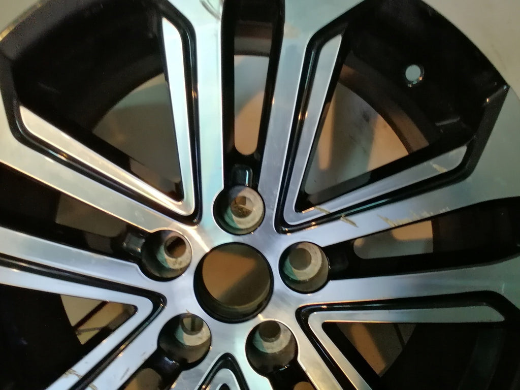 1x Alufelge 18 Zoll 7.0" 5x114.3 35ET Glanz Schwarz PW457-42001 Toyota X FEL2059888820hs