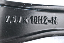 Load image into Gallery viewer, 1x Alufelge 18 Zoll 7.5" 5x112 49ET Glanz Schwarz A1774012700 Mercedes-Benz W177 FEL6251857966ob
