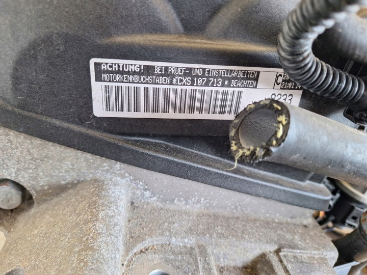 Motor VW Golf VII CXS 1.4 TSI 120PS 90kW 200TKm Benzin Engine Unkomplett MOT3387676689ce