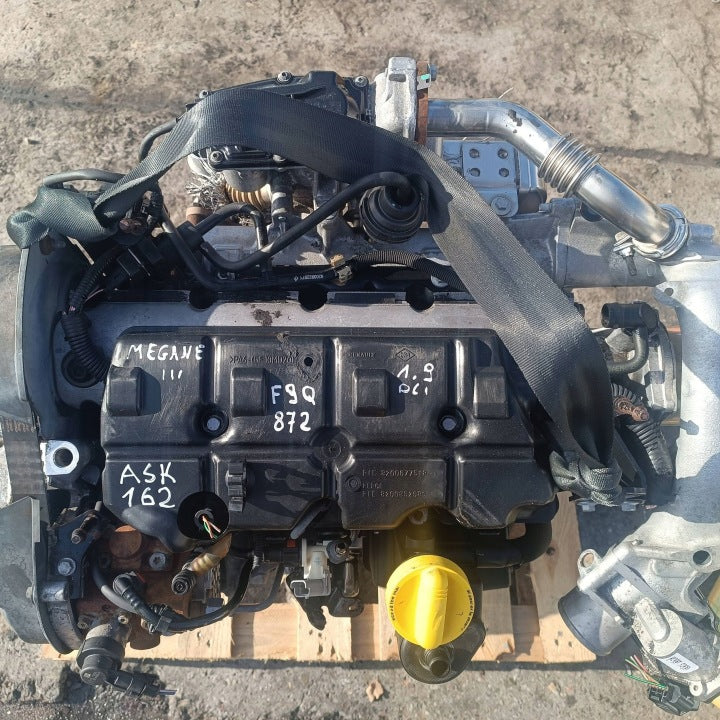 Motor Renault Megane III F9Q872 1.9 DCI 131PS 96kW 2012 Diesel Engine Komplett MOT8629091202vd
