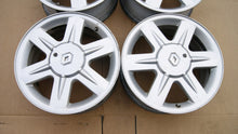 Laden Sie das Bild in den Galerie-Viewer, 4x Alufelge 16 Zoll 6.5" 5x108 50ET Glanz Silber RE7601 Renault Rim Wheel FEL1914502659de