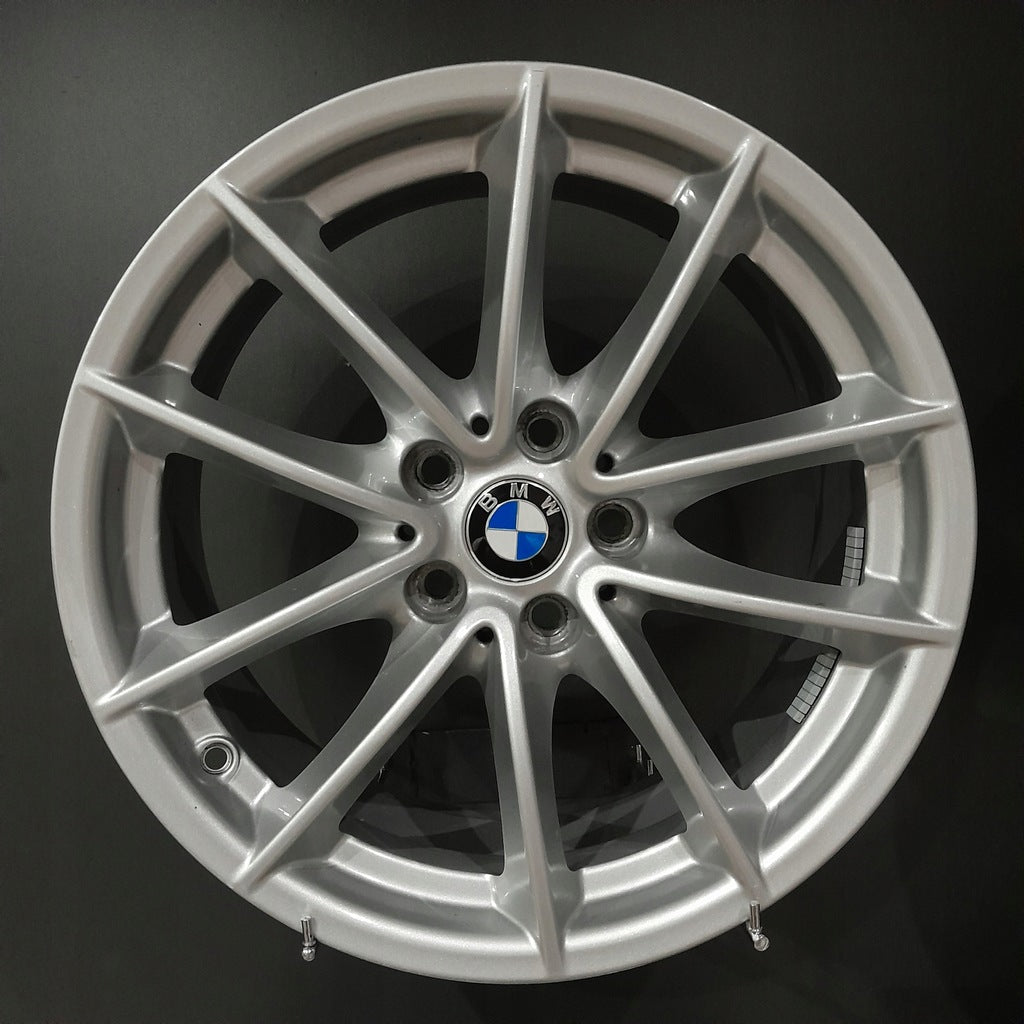 4x Alufelge 17 Zoll 7.5" 5x112 27ET Glanz Silber 6868217 BMW 5 G31 G30 Rim Wheel FEL3750724347cb