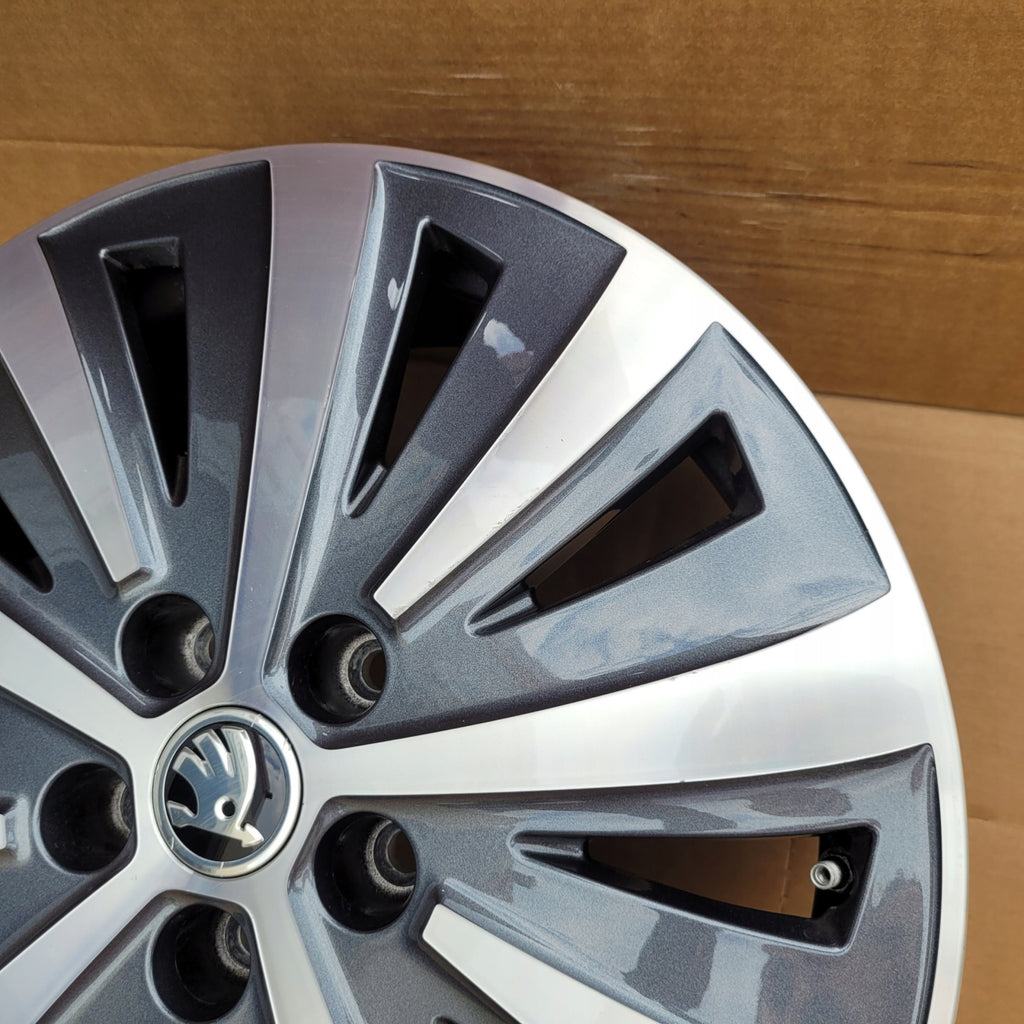 1x Alufelge 17 Zoll 6.5" 5x112 3V0601025AH Skoda Superb Iii Rim Wheel FEL3783444552ia