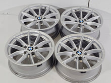 Laden Sie das Bild in den Galerie-Viewer, 4x Alufelge 16 Zoll 6.5" 5x112 22ET Glanz Silber 6876921 BMW Rim Wheel FEL5155842191ic