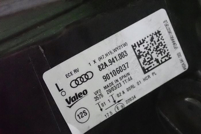 Frontscheinwerfer Audi A1 82A941003 Links Scheinwerfer Headlight