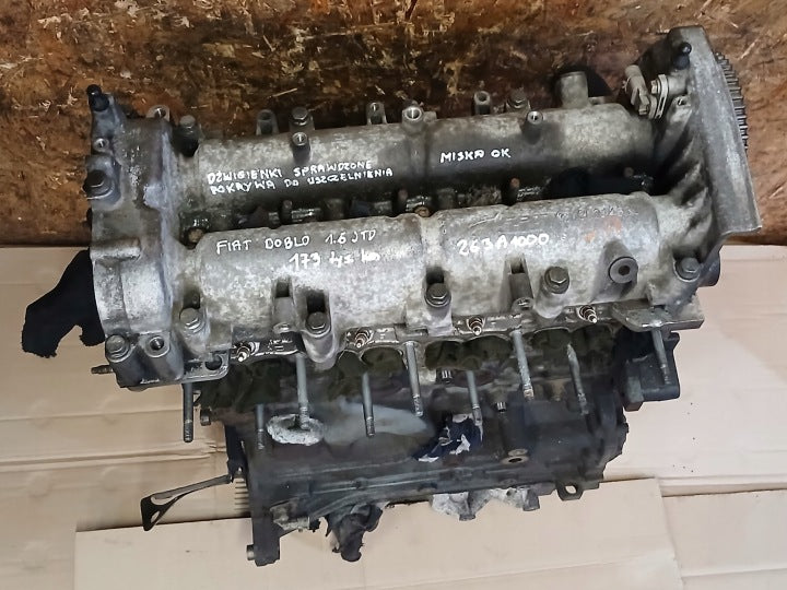 Motor Fiat Doblo 263A1000 2.0 JTD 135PS 99kW 173TKm 2012 Engine Unkomplett MOT8078494152qt