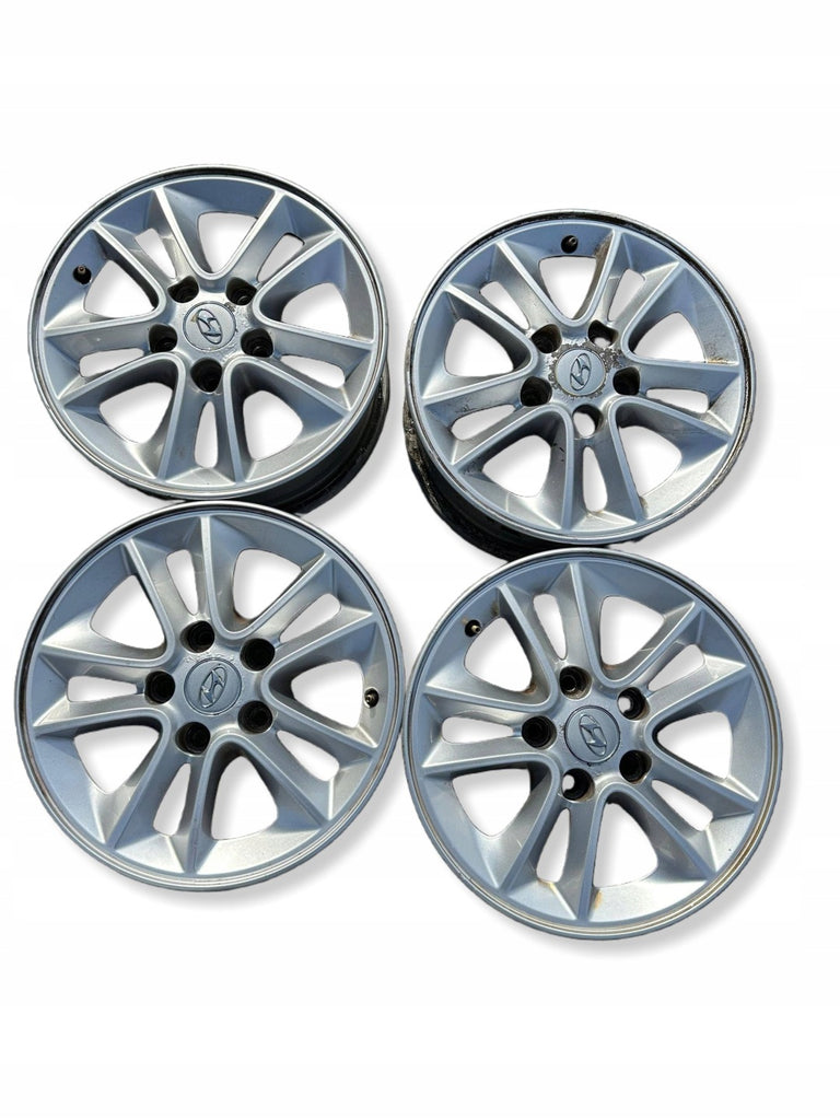 4x Alufelge 15 Zoll 52910-A6120 Hyundai I30 Rim Wheel FEL8010204325lj