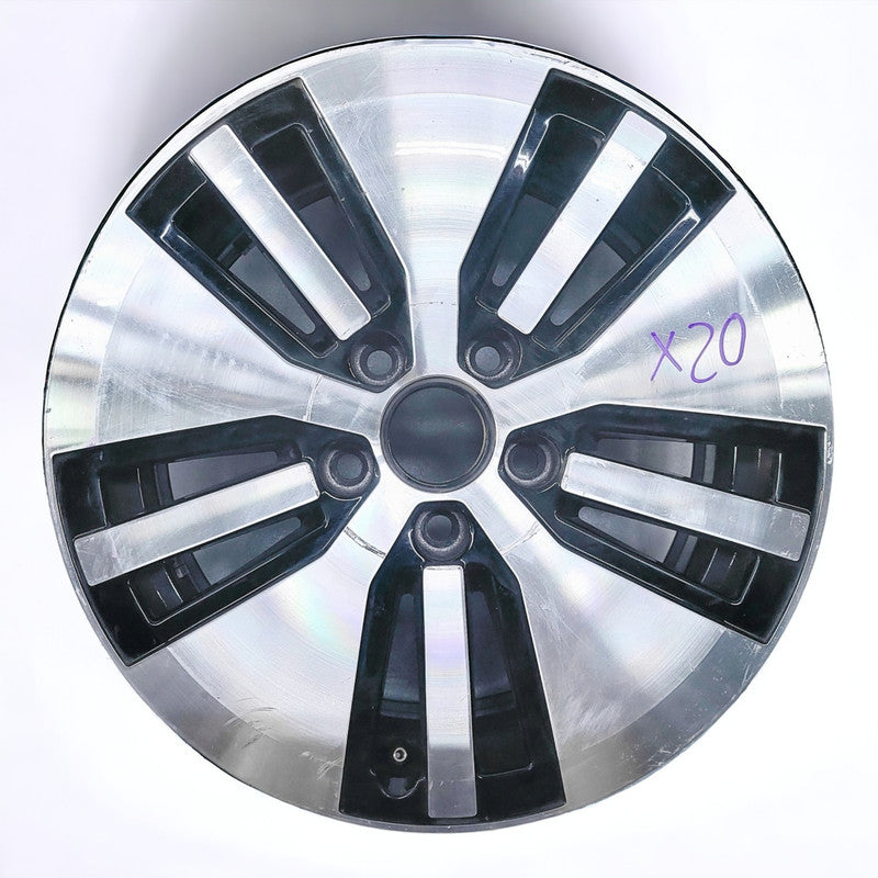 1x Alufelge 16 Zoll 6.5" 5x112 46ET 5GE601025 VW Golf Vii Rim Wheel