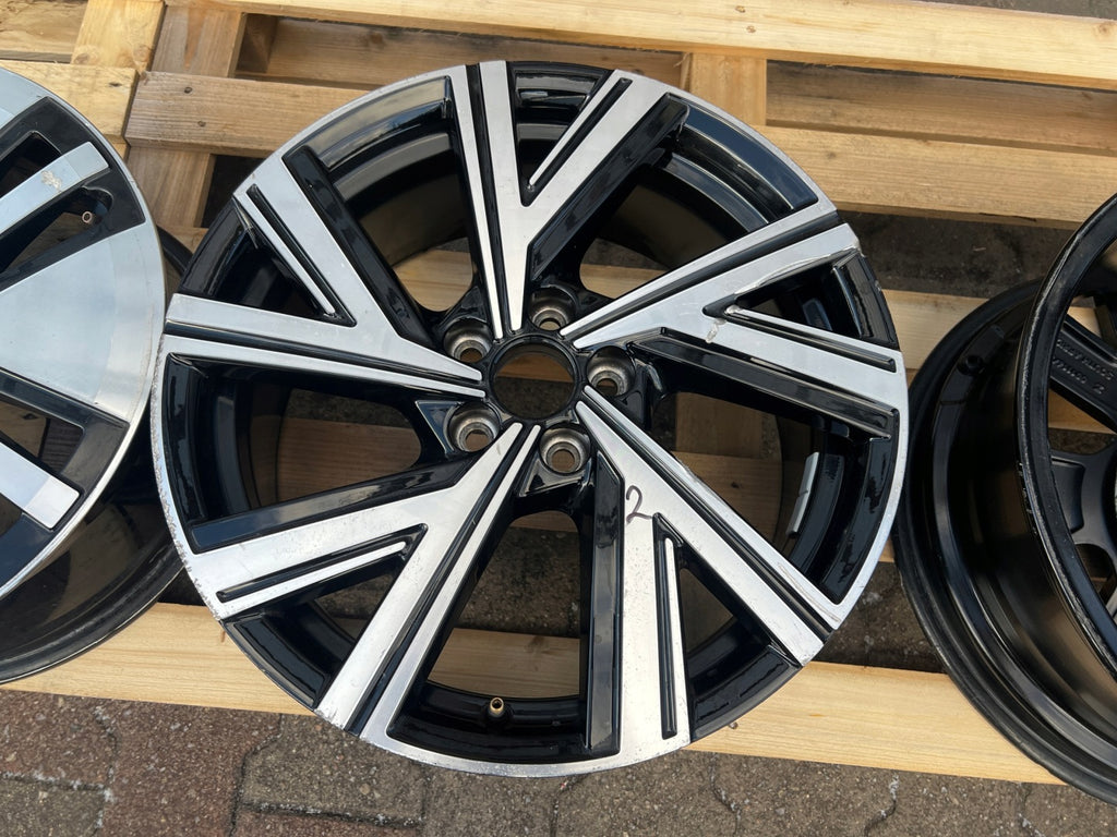 1x Alufelge 17 Zoll 7.0" 5x100 Glanz 2G0601025AP VW I Rim Wheel FEL8035657249pt