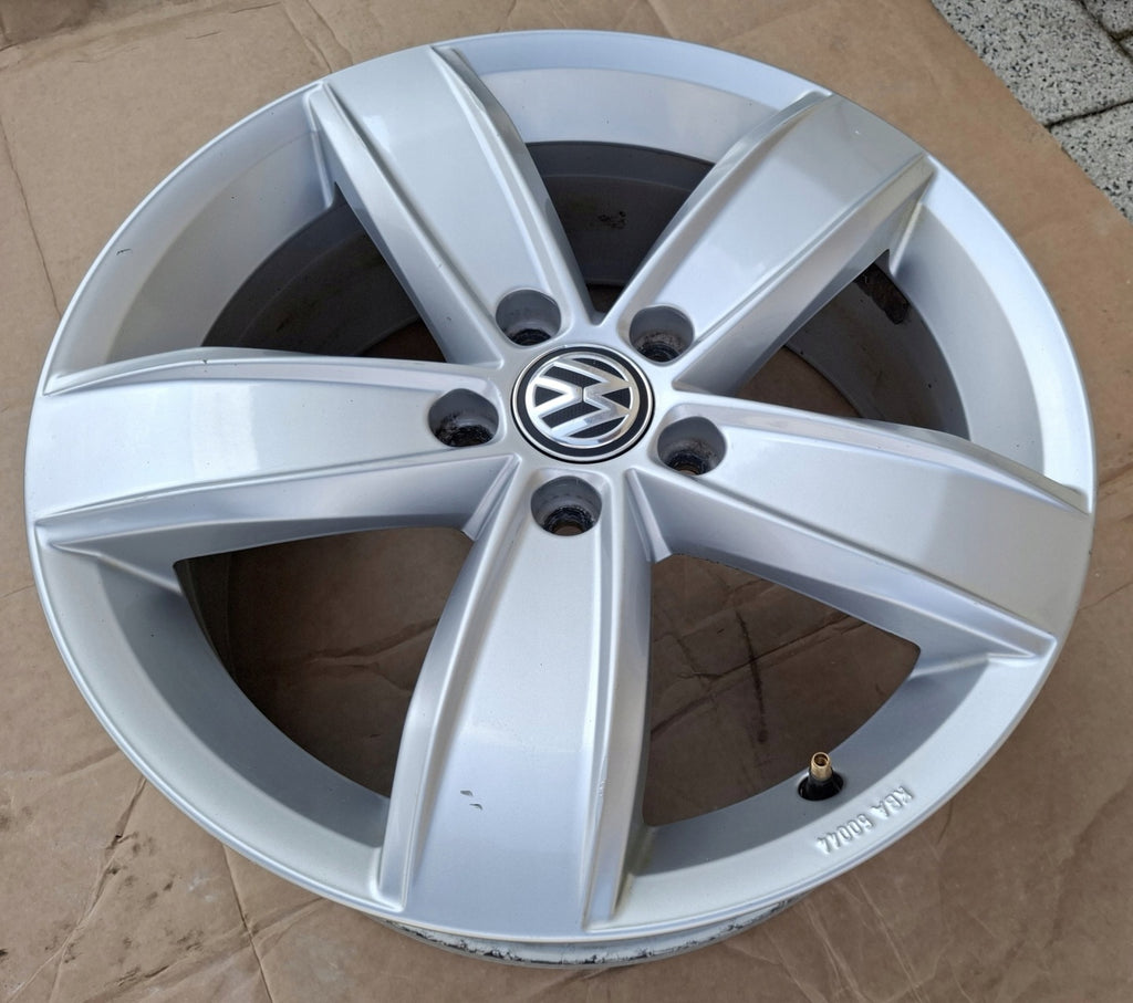 1x Alufelge 17 Zoll 6.5" 5x112 41ET Glanz Silber 3G0071497B VW I Rim Wheel FEL8329043427pw