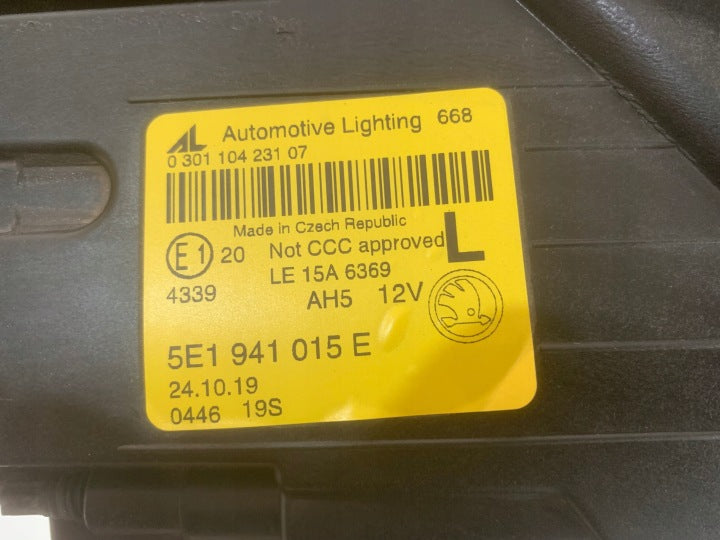 Frontscheinwerfer Skoda Octavia III 5E1941015E Full LED Links Headlight SCH2300604592vh
