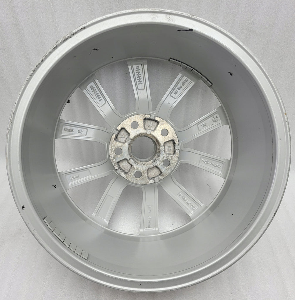 1x Alufelge 17 Zoll 7.0" 5x112 45ET Glanz Silber 5L0601025K Skoda Yeti 5l FEL1899823364fl