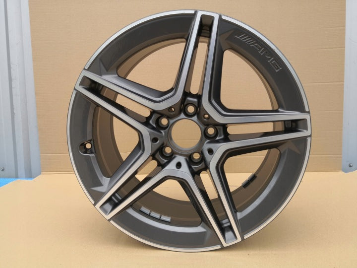 1x Alufelge 18 Zoll 8.5" 5x112 49ET A2054019600 Mercedes-Benz W205 Rim Wheel FEL1032035609le