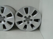 Load image into Gallery viewer, 4x Alufelge 16 Zoll 7.5&quot; 5x112 37ET Silber Audi Rim Wheel