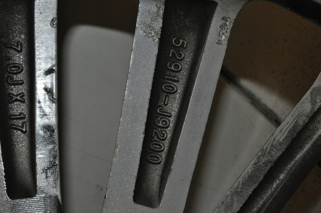 1x Alufelge 17 Zoll 7.0" 5x114.3 50ET 52910-J9200 Hyundai Kona Rim Wheel