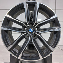 Laden Sie das Bild in den Galerie-Viewer, 1x Alufelge 19 Zoll 8.0" 5x112 27ET Matt Schwarz 8747000 BMW G21 G22 G20 G23 FEL9436044802hc