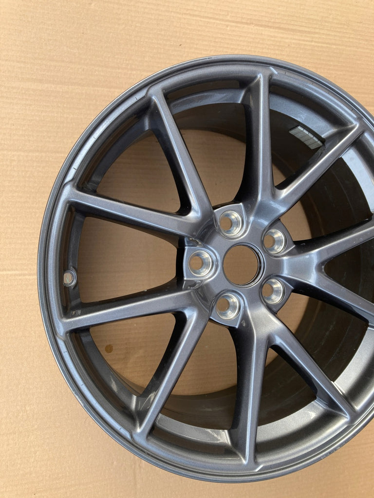1x Alufelge 18 Zoll 8.5" 5x114.3 40ET Glanz Graphit 1044261-00-A Tesla 3 FEL8967926971kb