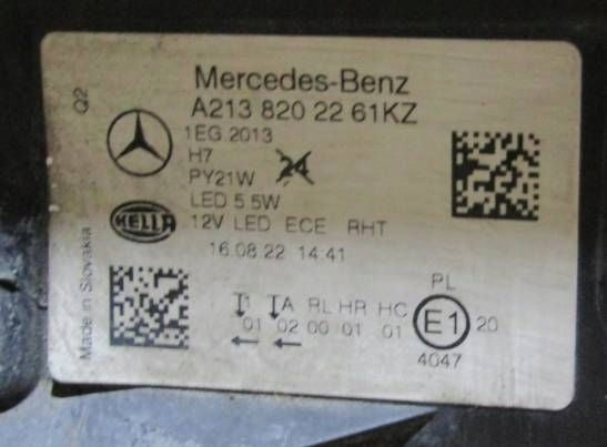 Frontscheinwerfer Mercedes-Benz W213 A2138202261 Rechts Scheinwerfer Headlight SCH7219019099kl