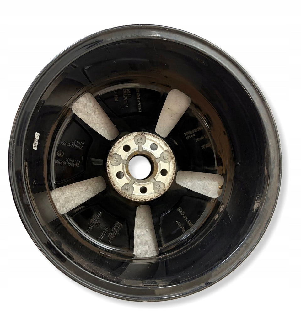 1x Alufelge 17 Zoll 6.5" 5x100 39ET Glanz Schwarz 2GM601025E VW T-Cross FEL4173732416ae