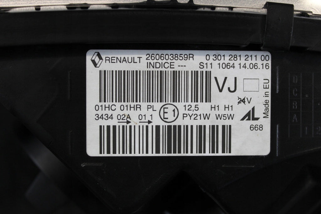 Frontscheinwerfer Renault Captur I 260603859R Links Scheinwerfer Headlight SCH8756031744kp