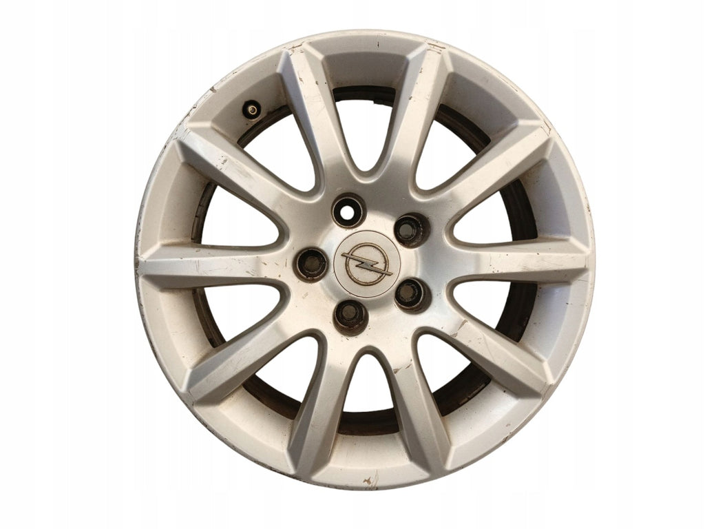 4x Alufelge 16 Zoll 6.5" 5x110 Glanz Silber Opel Astra Zafira B Rim Wheel FEL7439622352al