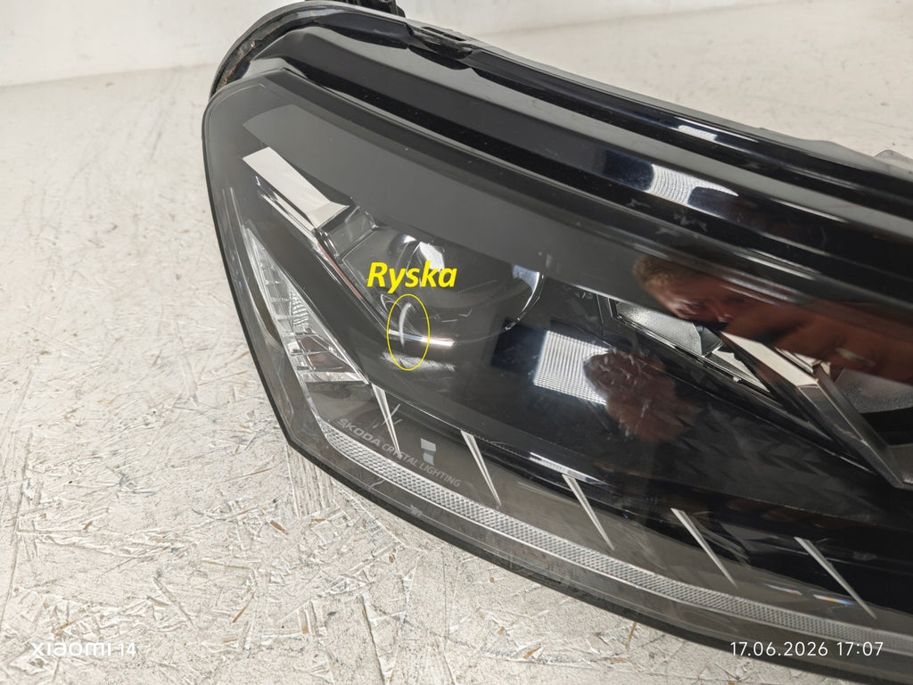 Frontscheinwerfer Skoda Fabia I 6VB941016B Rechts Scheinwerfer Headlight SCH9298321296jd