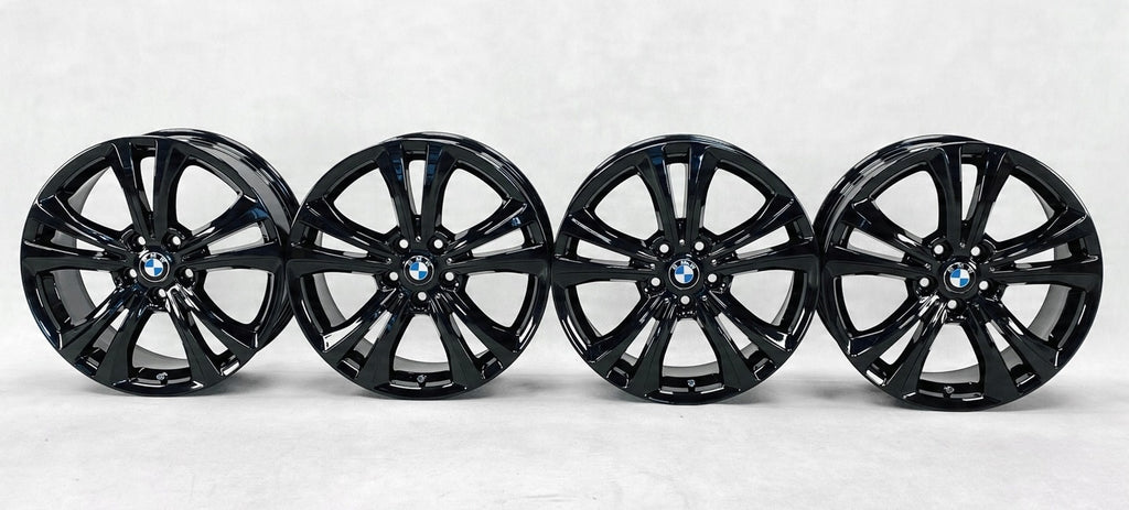 4x Alufelge 18 Zoll 7.5" 5x112 51ET Glanz Schwarz 6856069 BMW X2 F39 F48