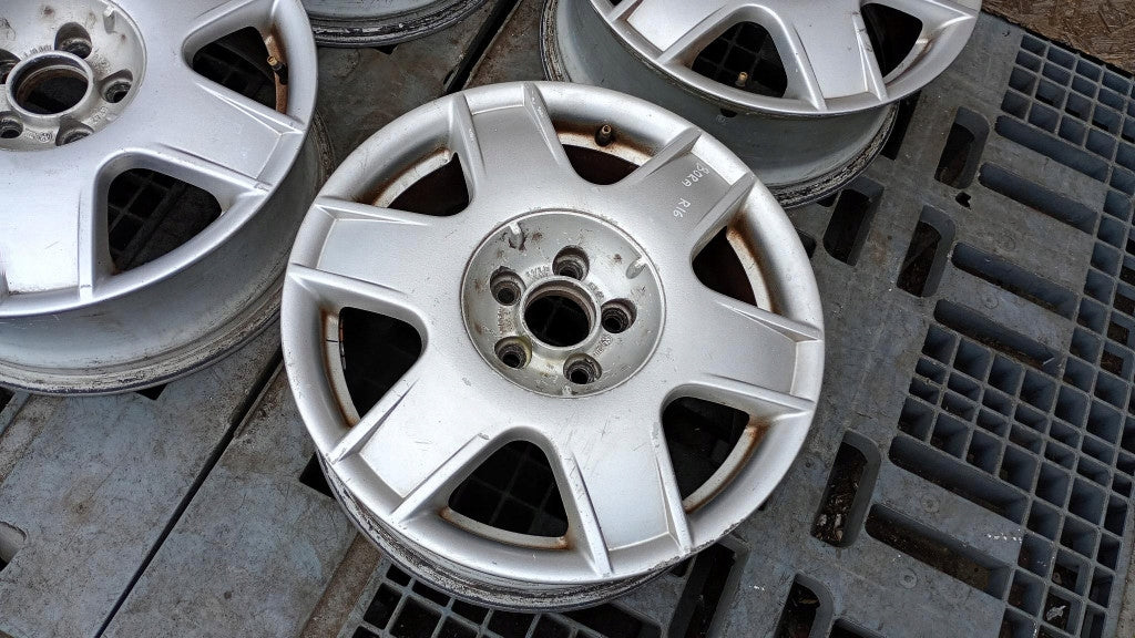 4x Alufelge 16 Zoll 6.5" 5x112 1J0601025H VW I Rim Wheel FEL6272928320ct