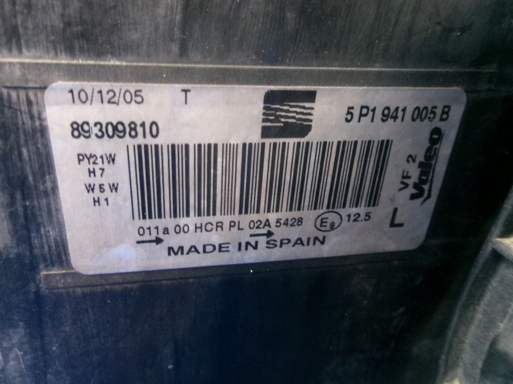 Frontscheinwerfer Seat Toledo III 5P1941005B LED Links Scheinwerfer Headlight