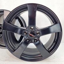 Laden Sie das Bild in den Galerie-Viewer, 4x Alufelge 18 Zoll 8.0" 5x112 35ET Matt Schwarz KBA48061 Audi I Rim Wheel FEL7762956687eq