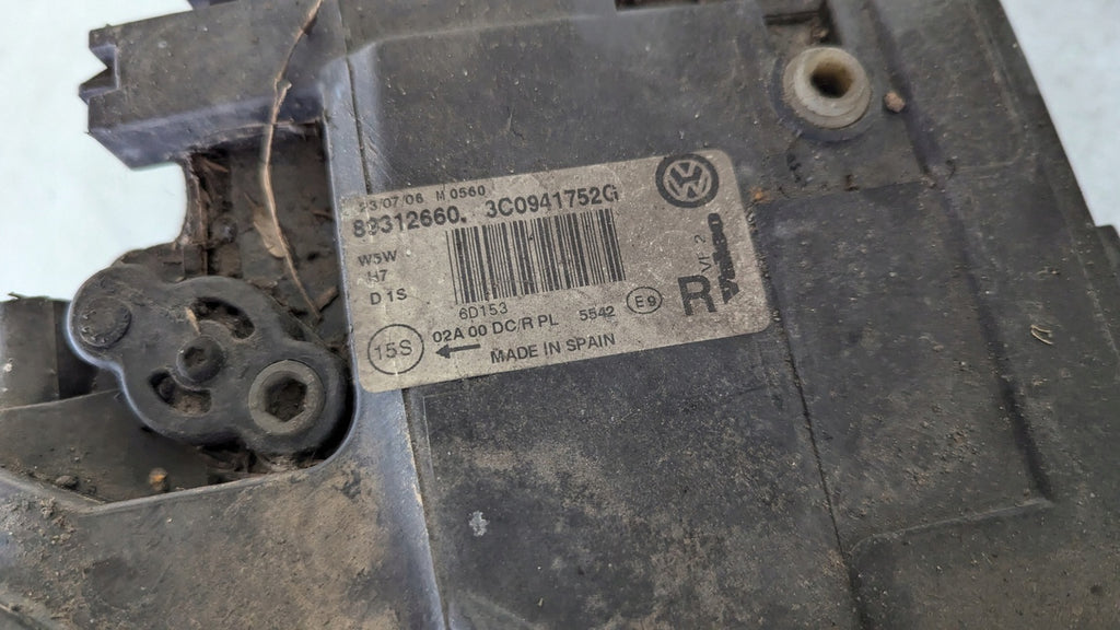 Frontscheinwerfer VW Passat 3C0941752G Xenon Rechts Scheinwerfer Headlight SCH7995042735rs