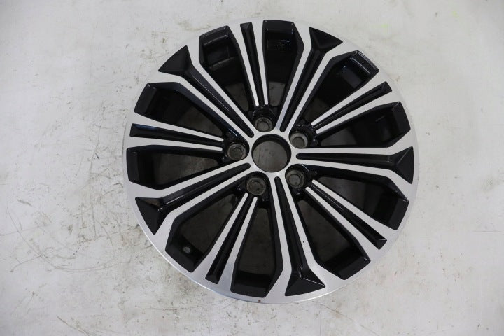 1x Alufelge 17 Zoll 7.5" 5x114.3 40ET Glanz Schwarz 42611-02R30 Toyota Corolla FEL6649203123xs