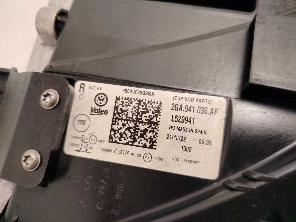 Frontscheinwerfer VW T-Roc 2GA941036AF Rechts Scheinwerfer Headlight