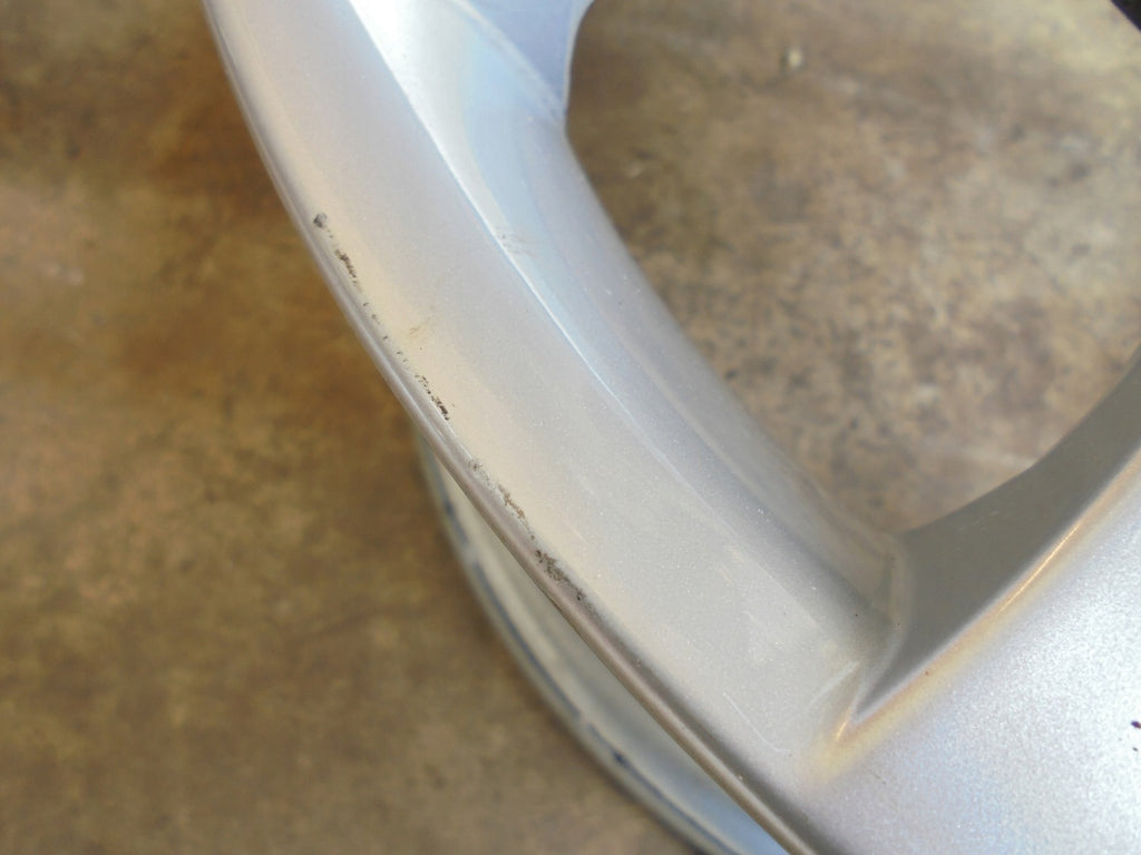 1x Alufelge 15 Zoll 6.0" 5x114.3 50ET Glanz Silber Mazda Rim Wheel