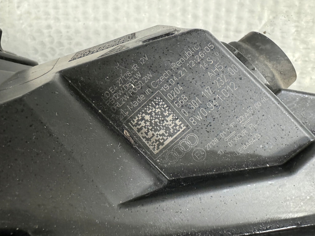 Frontscheinwerfer Audi A4 B9 8W0941012 Full LED Rechts Scheinwerfer Headlight