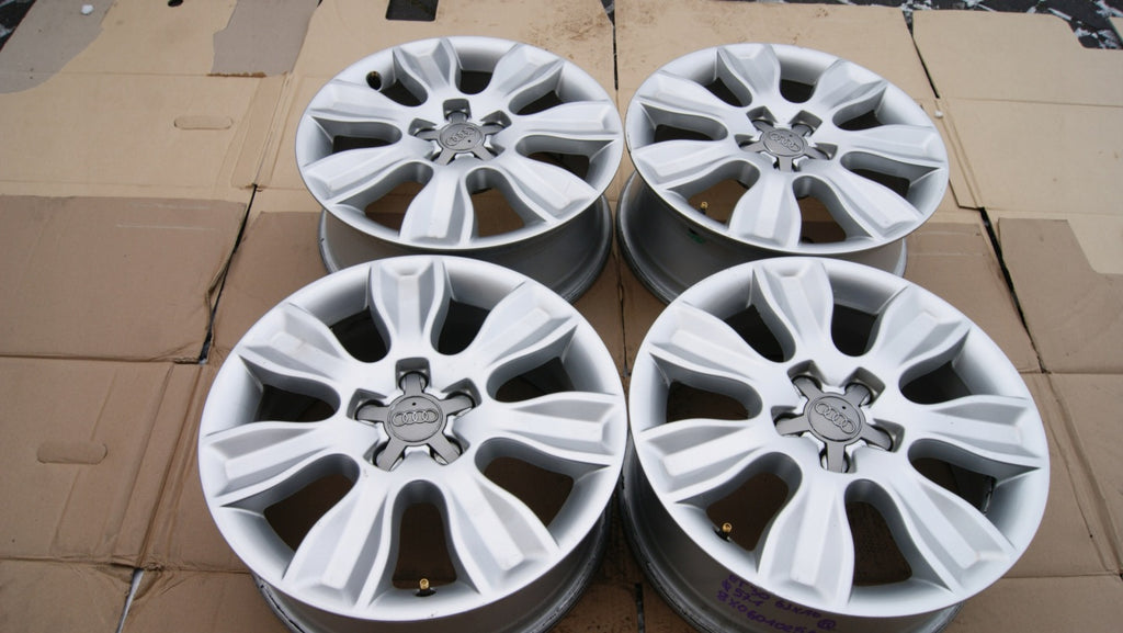 4x Alufelge 16 Zoll 6.0" 5x100 30ET Glanz Silber 8X0601025A Audi A1 Rim Wheel FEL2320637611ig