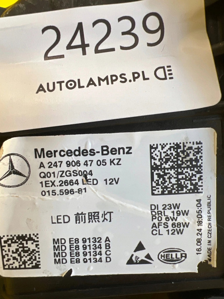 Frontscheinwerfer Mercedes-Benz W247 A2479064705 LED Links Headlight SCH6983695212er