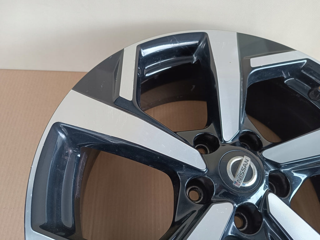 1x Alufelge 19 Zoll 7.0" 5x114.3 40ET Nissan Qashqai I Rim Wheel FEL2059931854jb