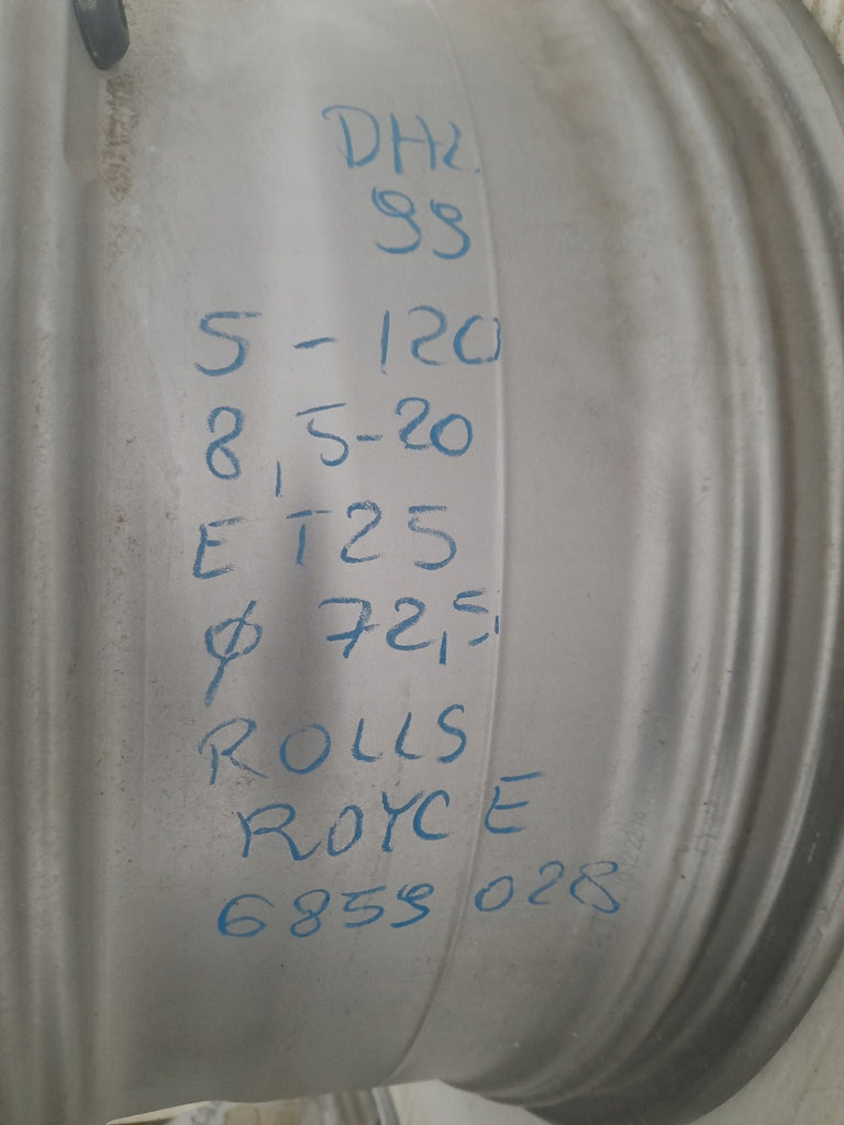 1x Alufelge 20 Zoll 8.5" 5x120 25ET Rim Wheel FEL4627123655iq