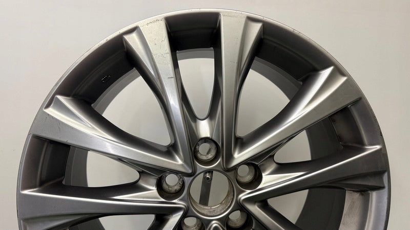 1x Alufelge 18 Zoll 7.5" 5x114.3 45ET Glanz Grau Toyota Rav Rim Wheel FEL7244497398kb