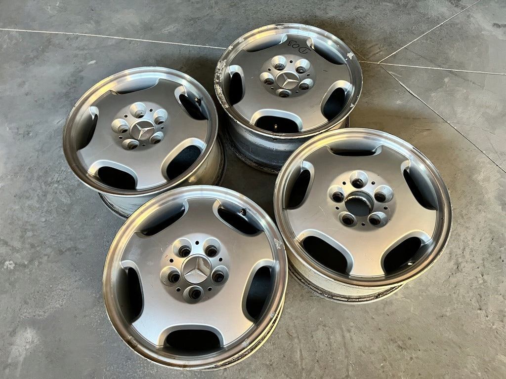 4x Alufelge 16 Zoll 7.5" 5x112 41ET A2104010402 Mercedes-Benz W124 W203 W210 FEL4136213333xt