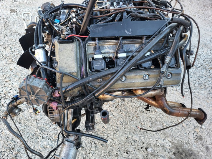 Motor BMW 5 E39 535I 3.5 Benzin Engine Komplett MOT1663282199da