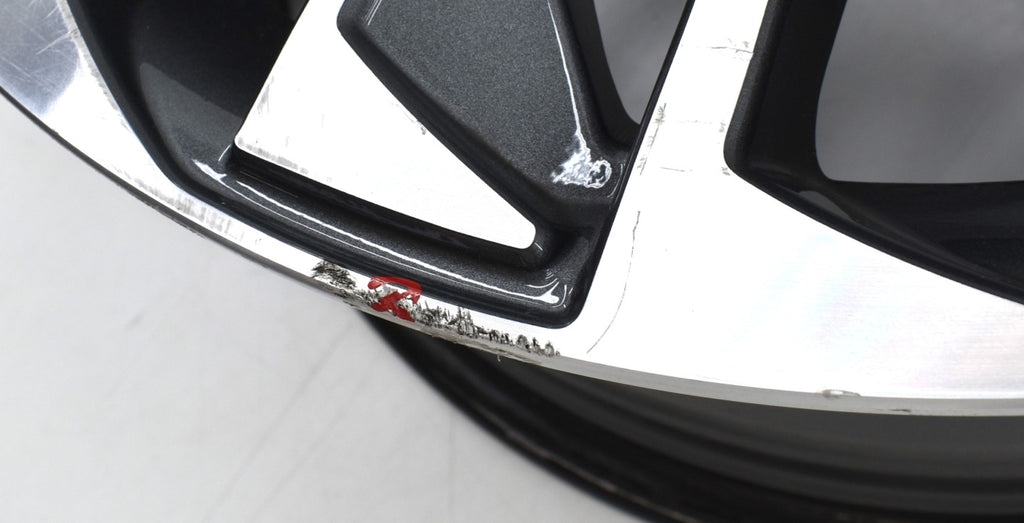 1x Alufelge 19 Zoll 8.5" 5x112 40ET Glanz Graphit 4K0601025BD Audi A6 C8 Mg FEL3056113765zd