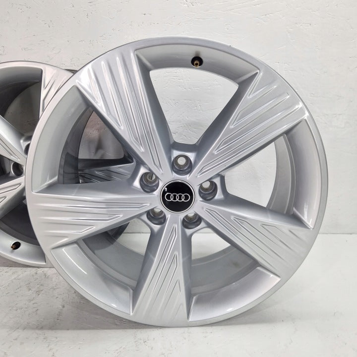 4x Alufelge 19 Zoll 8.0" 5x112 45ET Glanz Silber 89A601025B Audi Rim Wheel FEL5209877115pl