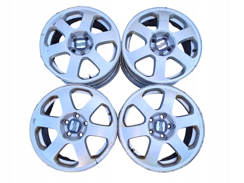 4x Alufelge 15 Zoll 6.5" 5x112 43ET 1U0601025A KBA43640 Seat Ibiza I Rim Wheel FEL5278919440ly