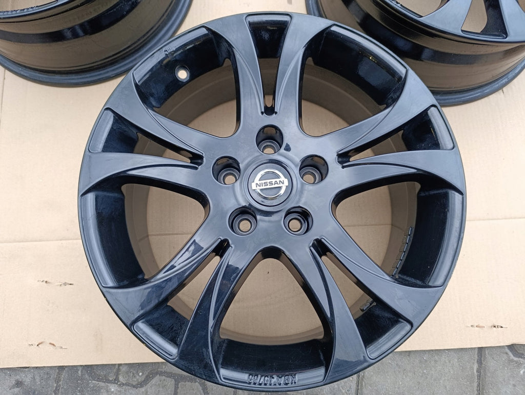 1x Alufelge 17 Zoll 7.0" 5x114.3 40ET KE409-4E250 Nissan Qashqai I J11 Rim Wheel FEL2662679216jj