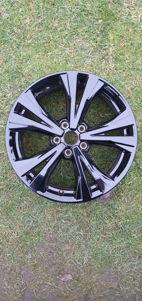 1x Alufelge 18 Zoll 7.0" 5x114.3 45ET Glanz Grau N76801 Nissan X-Trail Rim Wheel FEL5400380073uy