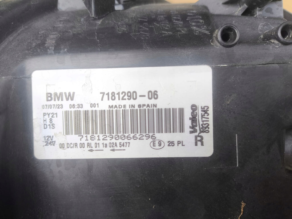 Frontscheinwerfer BMW 1 E87 7181290-06 Xenon Rechts Scheinwerfer Headlight SCH9217717985qr