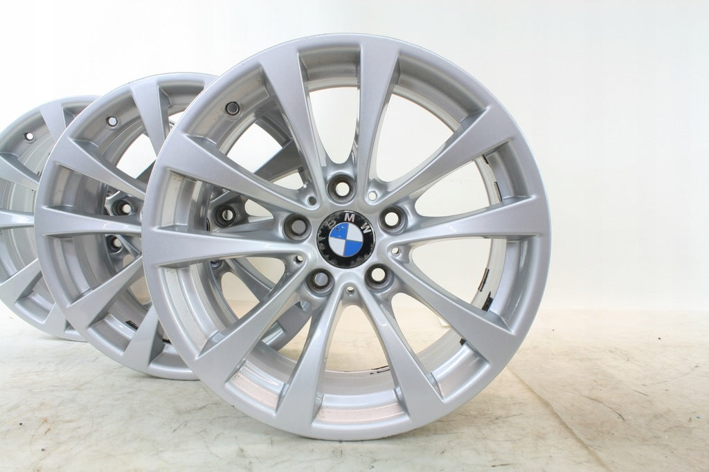 4x Alufelge 17 Zoll 7.5" 5x120 37ET Glanz Silber 554453 BMW Rim Wheel FEL8374613053pz