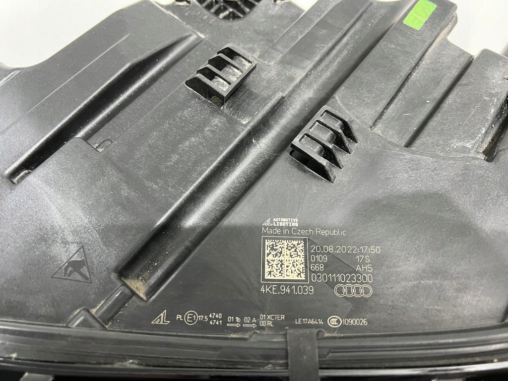 Frontscheinwerfer Audi E-Tron 4KE941039 LED Links Scheinwerfer Headlight